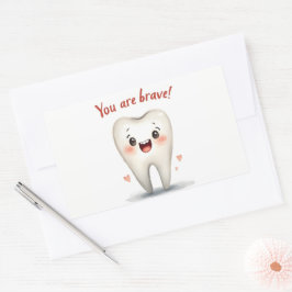 Stickers voor kleine tandartspatiënten