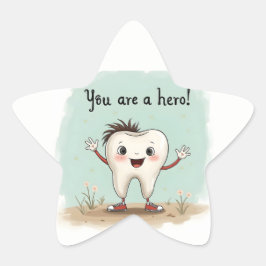 Stickers voor kleine tandartspatiënten