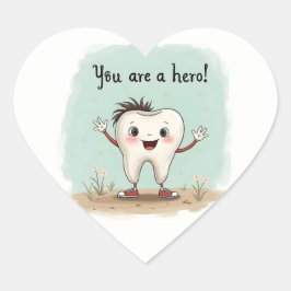 Stickers voor kleine tandartspatiënten