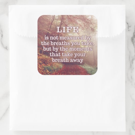 Stickers voor levensofferte (Tas)