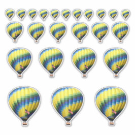 Stickers voor luchtballon