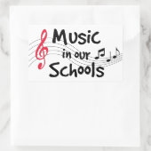 Stickers voor muziek (Tas)