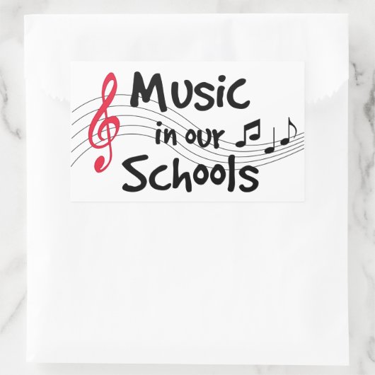 Stickers voor muziek (Tas)