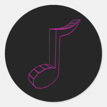 Stickers voor muzieknotities