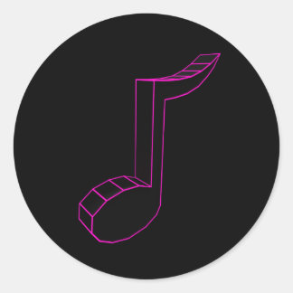 Stickers voor muzieknotities