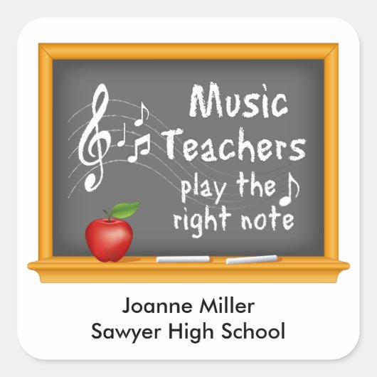 Stickers voor muzikanten (Voorkant)