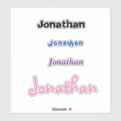 Stickers voor  naamlabels (Vel)