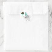 Stickers voor olifanten en perskoeken (Tas)