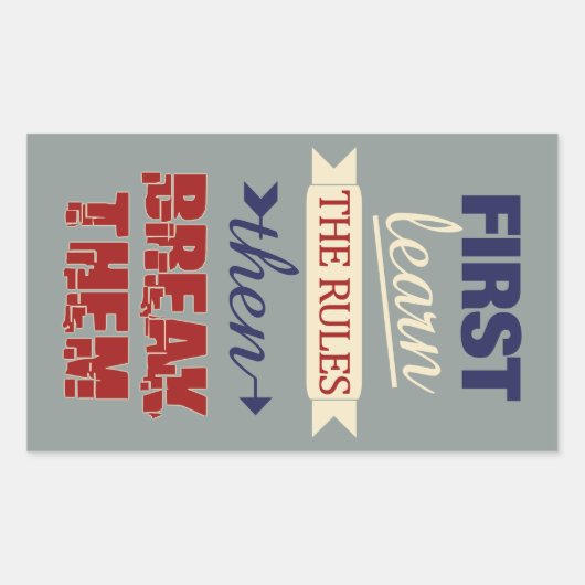 Stickers voor overtredingsregels (Voorkant)