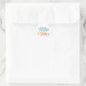 STICKERS VOOR RAINBOW LOVE Driehoek (Tas)
