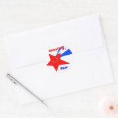 Stickers voor Red, White en Blue Star Award (Envelop)