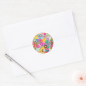 Stickers voor regenboogbloemen (Envelop)