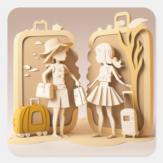 Stickers voor reizen (Voorkant)