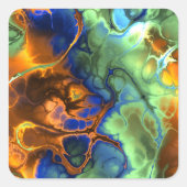 stickers voor ruimtefractaal (Voorkant)