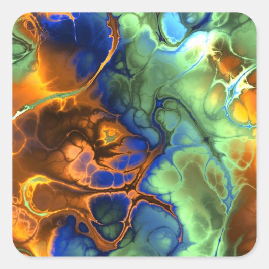 stickers voor ruimtefractaal (Voorkant)