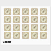 Stickers voor S-burlap-design (Vel)