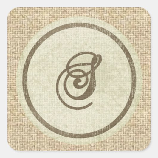 Stickers voor S-burlap-design (Voorkant)