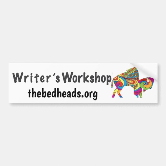 Stickers voor Schrijversworkshop (Voorkant)