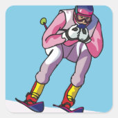 Stickers voor skiën (Voorkant)