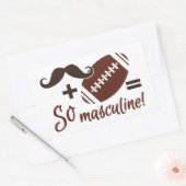 Stickers voor snor en Football (Envelop)