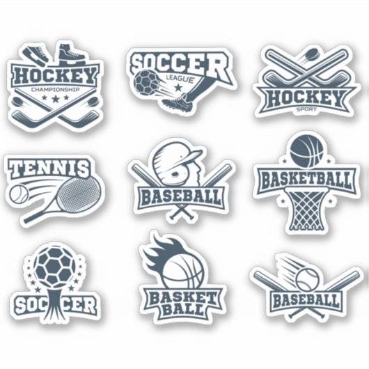 Stickers voor sport (Voorkant)