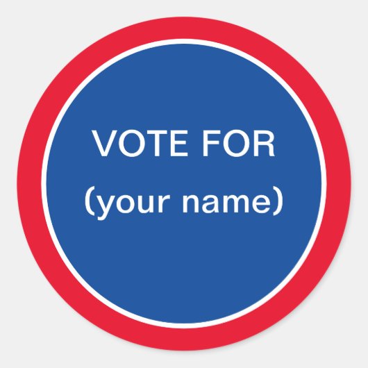 Stickers voor stemmen van studenten (Voorkant)