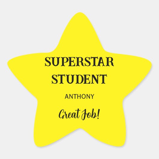 Stickers voor sterren (Voorkant)