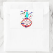 Stickers voor tandheelkundige hygiëne (Tas)