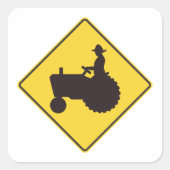Stickers voor tractorverkeerstekens (Voorkant)
