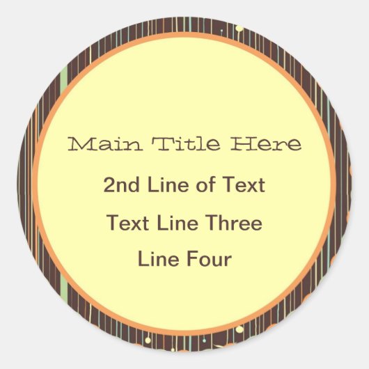 Stickers voor tuinherinneringen (Voorkant)