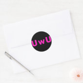 Stickers voor UWU-aangepaste rondleidingen (Envelop)