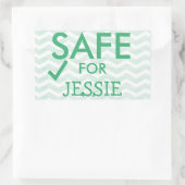 Stickers voor veilig voedsel voor speciale diëten (Tas)