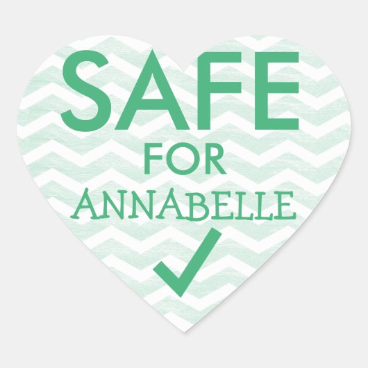 Stickers voor veilig voedsel voor speciale diëten (Voorkant)