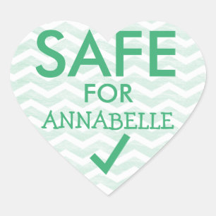 Stickers voor veilig voedsel voor speciale diëten