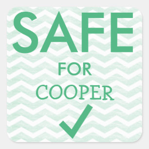 Stickers voor veilig voedsel voor speciale diëten