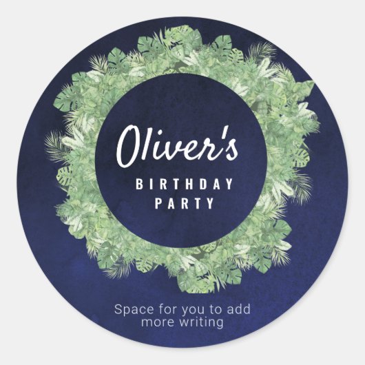 Stickers voor verjaardagen (Voorkant)