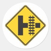 Stickers voor verkeersborden bij spoorwegovergange (Voorkant)