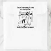 Stickers voor voertuigonderhoudbedrijven (Tas)