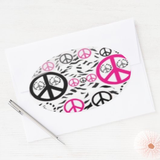 Stickers voor vredessignalen (Envelop)