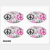 Stickers voor vredessignalen (Vel)