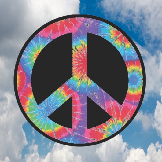 Stickers voor vredessignalisatie - Rainbow Hippie