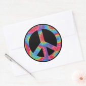 Stickers voor vredessignalisatie - Rainbow Hippie (Envelop)