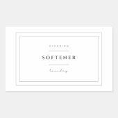 Stickers voor wasverzachter (Voorkant)