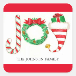 Stickers voor Waterverf met feestdagen