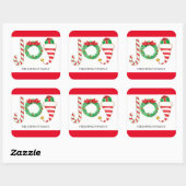 Stickers voor Waterverf met feestdagen (Vel)