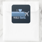 Stickers voor wereldreizen, aanpasbaar (Tas)