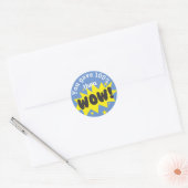 Stickers voor werknemersherkenning wow-inspanning (Envelop)