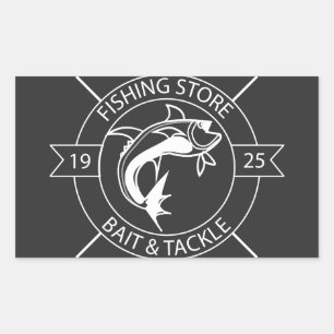 Stickers voor winkelondertekenen Vist