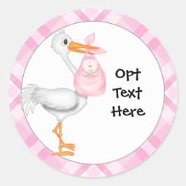 Stickers voor winkels en babymeisjes