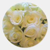 Stickers voor witte rozenenvelop (Voorkant)